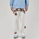 Men Jeans Retro Straight-Leg Pants